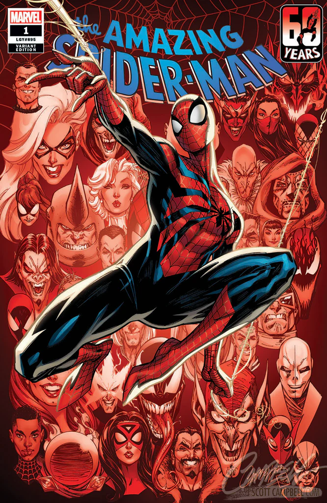 Amazing Spider-Man #1 (B) JSC Artist EXCLUSIVE Cover B 'Ben Reilly' (2022)