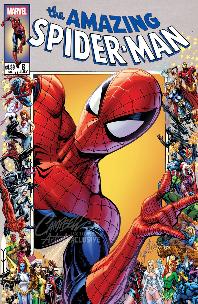 Amazing Spider-Man #6 [B] JSC Artist EXCLUSIVE Cover B "Spider-Man" (2025)