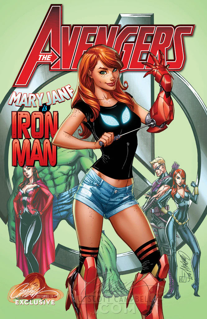 Avengers #8 [C] JSC EXCLUSIVE "Iron Man" (2017)