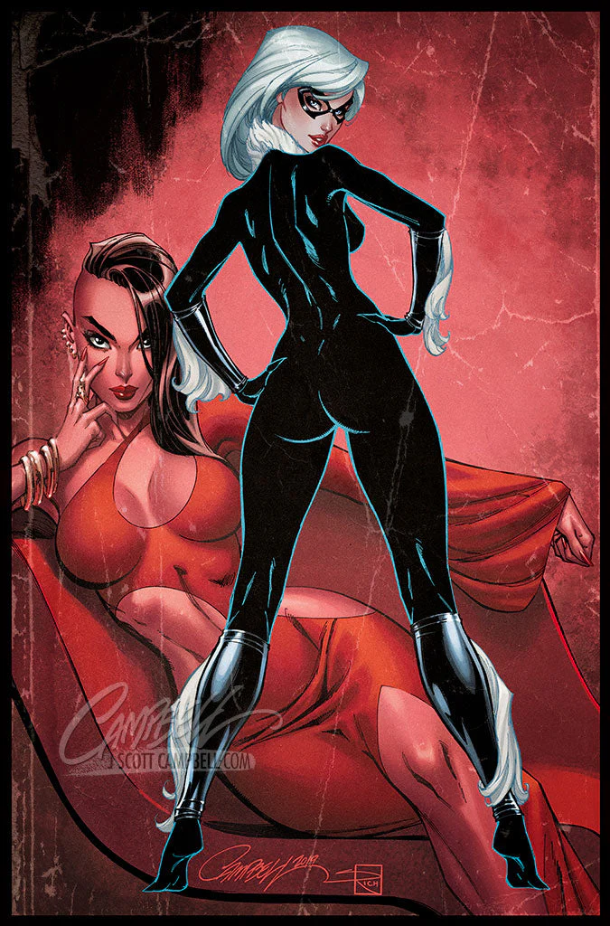 Black Cat #7 [B] J. Scott Campbell EXCLUSIVE virgin (2019)