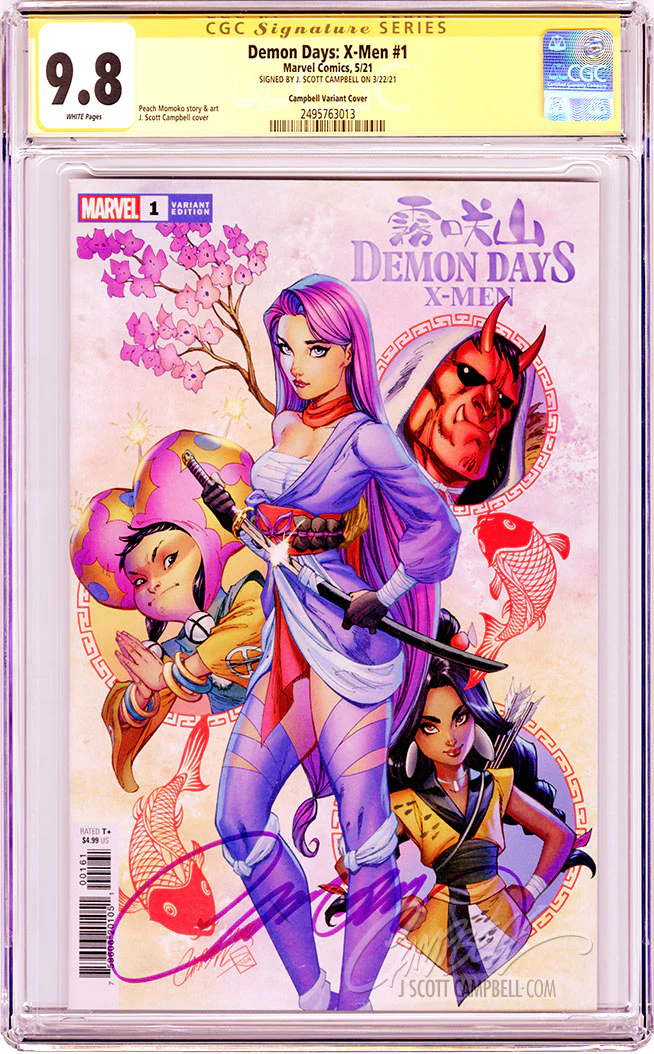 CGC 9.8 SS Demon Days X-Men #1 JSC INCENTIVE 1:50