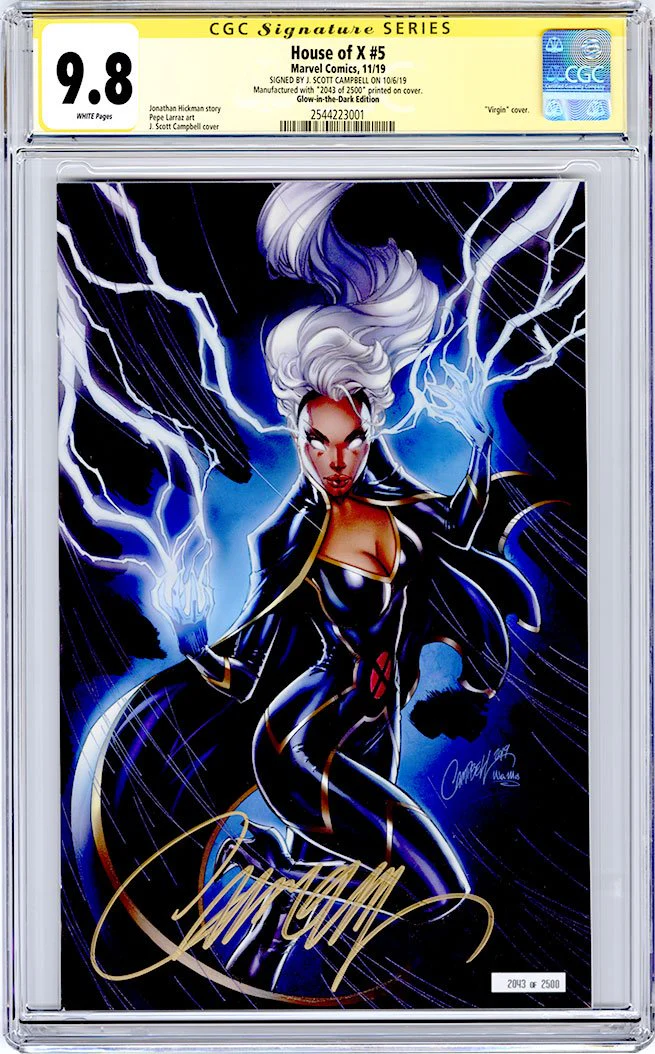 CGC 9.8 SS House of X #5 NYCC 2019 Exclusive JSC