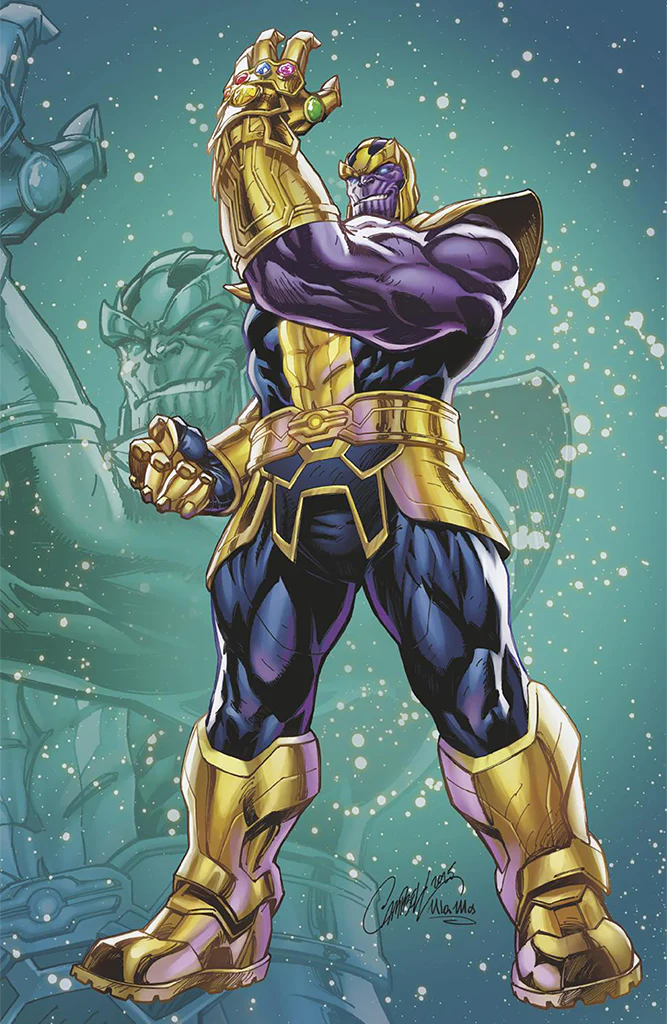 Death of the Silver Surfer #3 [B] J. Scott Campbell INCENTIVE 1:100 "Thanos" [V] (2025)