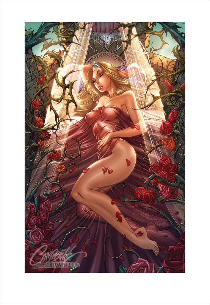 FTF Sleeping Beauty 2010 Print 13x19