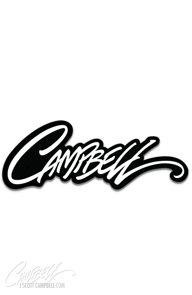 JSC Campbell Logo (2022) Die Cut Sticker