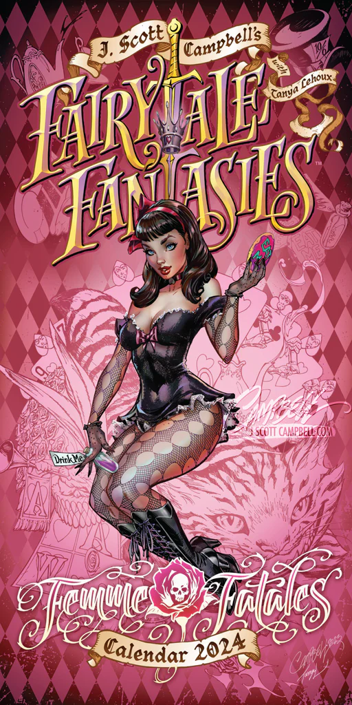 JSC's FairyTale Fantasies Calendars 2024 [B] - DARK