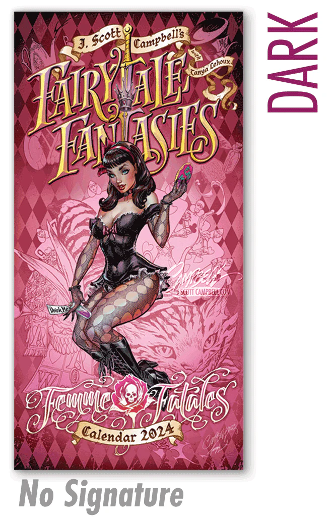 JSC's FairyTale Fantasies Calendars 2024 [B] - DARK - Image 3
