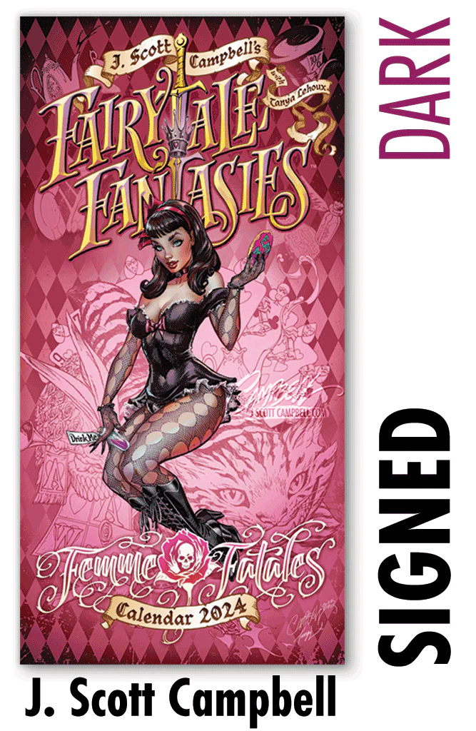 JSC's FairyTale Fantasies Calendars 2024 - Dual Signatures - Image 14