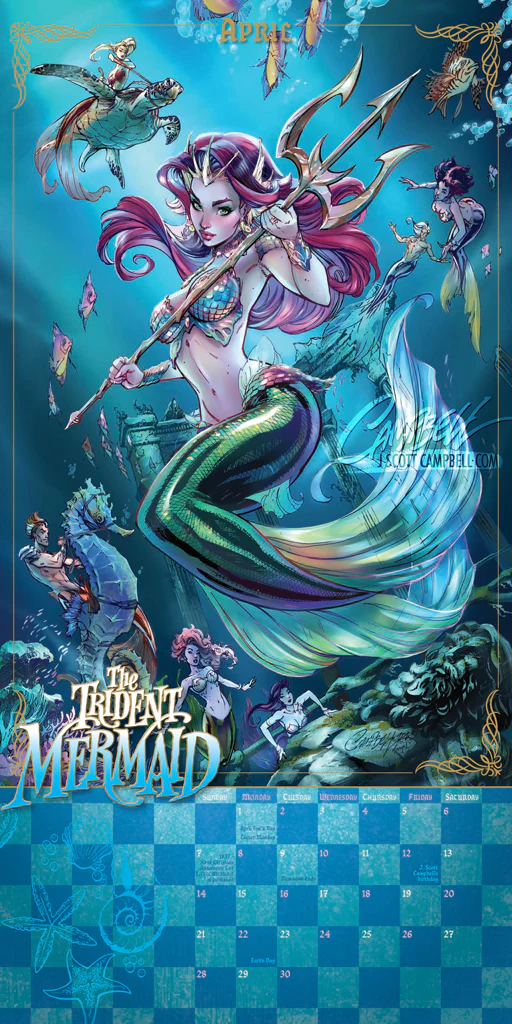 JSC's FairyTale Fantasies Calendars 2024 - Dual Signatures - Image 7