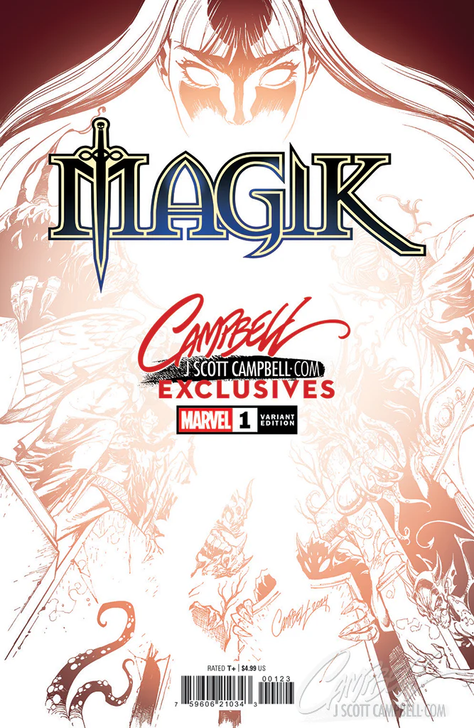 Magik #1 [B] JSC Artist EXCLUSIVE "Sketch" (2025) - Image 2