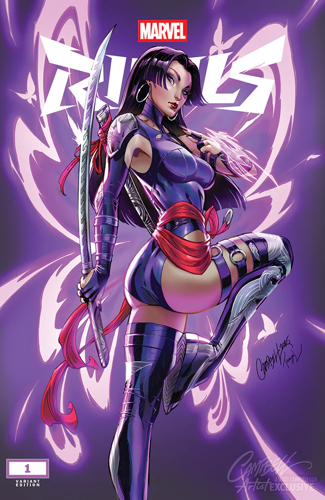 Marvel Rivals #1 [A] JSC Artist EXCLUSIVE Cover A "Psylocke" (2025)