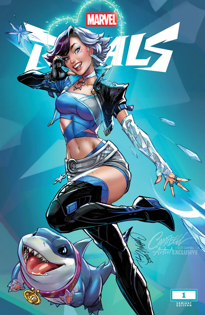 Marvel Rivals #1 [B] JSC Artist EXCLUSIVE Cover B "Luna & Jeff" (2025)