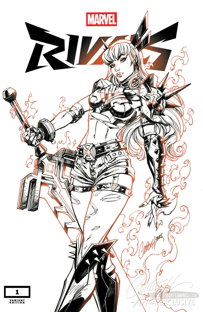 Marvel Rivals: Ignite #1 [E] JSC Artist EXCLUSIVE Cover E "Magik color sketch" (2025)