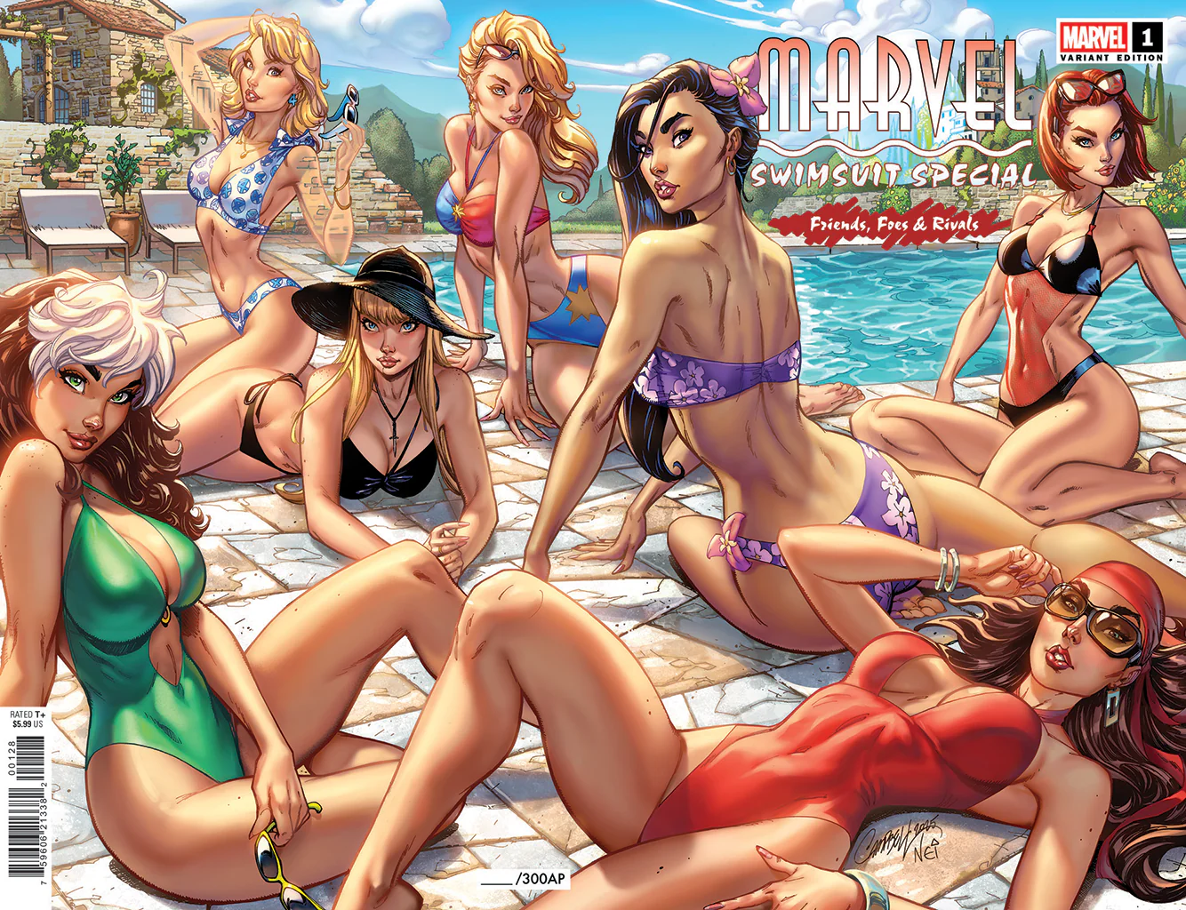 Marvel Swimsuit Special: FFR #1 AP (1 to 300) JSC Artist EXCLUSIVE (2025) - Image 2