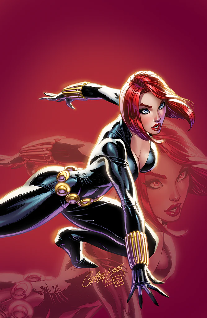 New Avengers #3 [B] J. Scott Campbell INCENTIVE 1:100 "Black Widow" [V] (2025)