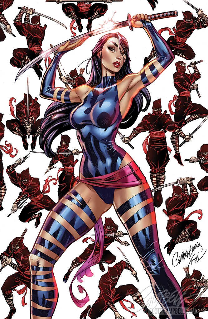 Psylocke: Ninja #5 [D] JSC Artist EXCLUSIVE (2026) Ninjas, virgin