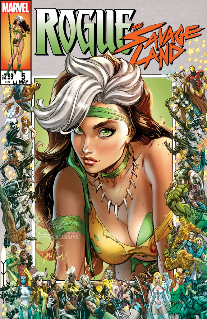 Rogue: The Savage Land #5 JSC [B] Artist EXCLUSIVE "Border" (2025)