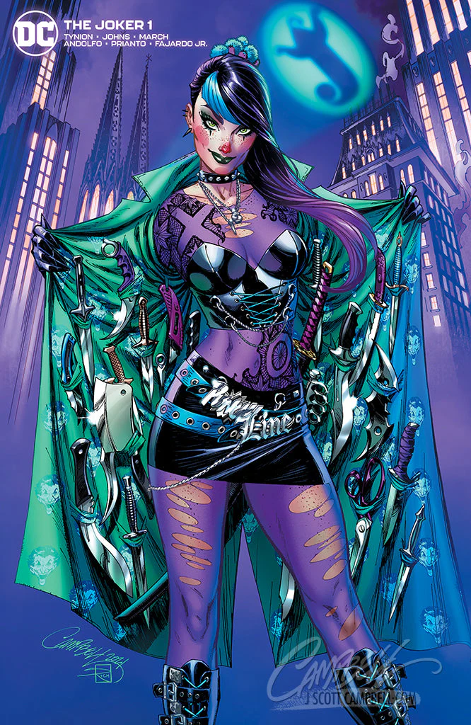The Joker #1 JSC EXCLUSIVE Cover B "Punchline on Point" (2021)