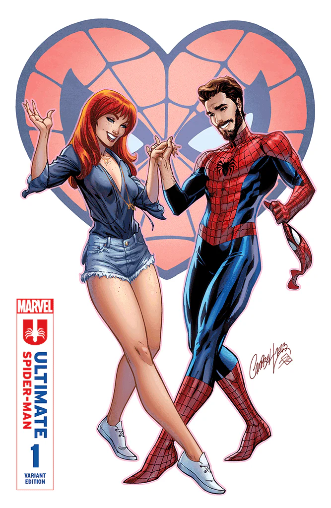 Ultimate Spider-Man #1 J. Scott Campbell Cover A trade dress (2024)