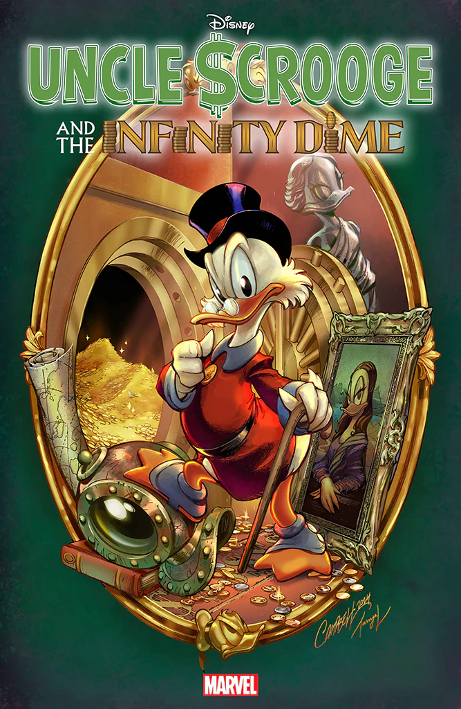 Uncle Scrooge and the Infinity Dime #1 [A] J. Scott Campbell INCENTIVE 1:50