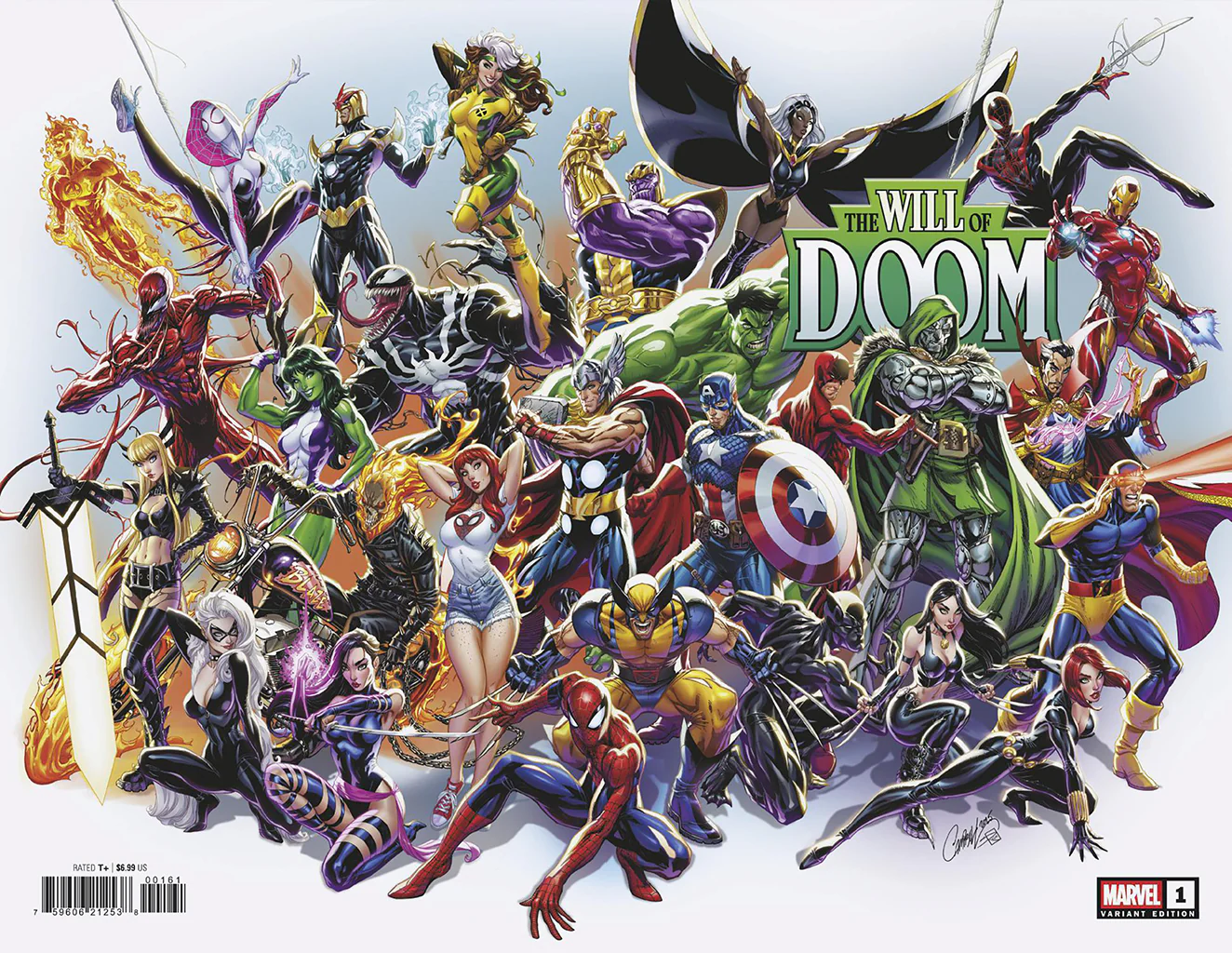 Will of Doom #1, The [A] J. Scott Campbell Trade Dress Wraparound (2025)